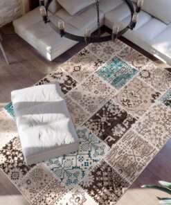 Alternative view of Ariya 425 taupe 160x230cm