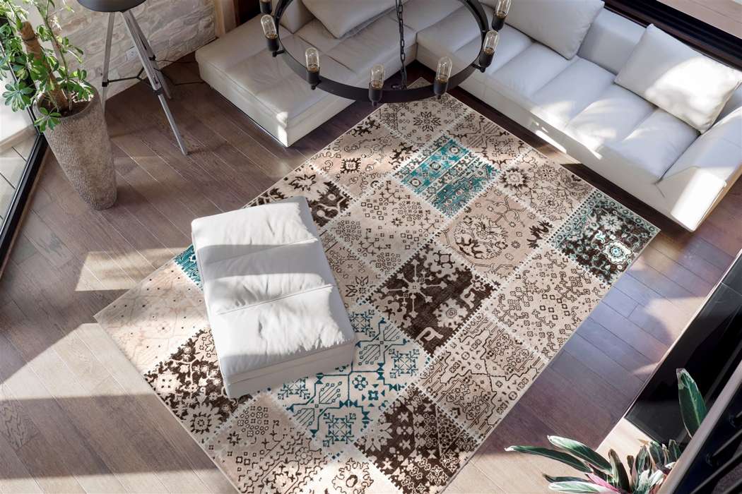 Ariya 425 taupe 160x230cm - Afbeelding 2