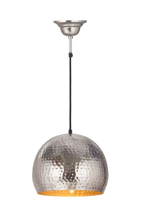 Hanging lamp Fabricia 100 nickel