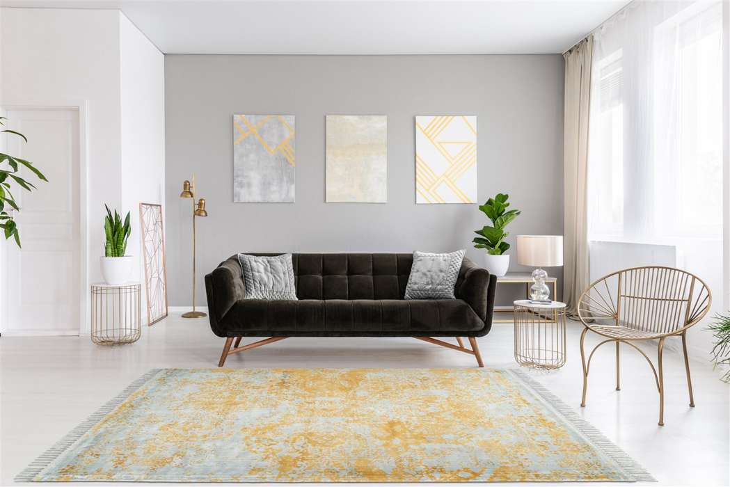 Dolce Vita 325 grijs/goud 120x170cm - Afbeelding 2