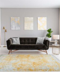 Alternative view of Dolce Vita 325 grijs/goud 160x230cm