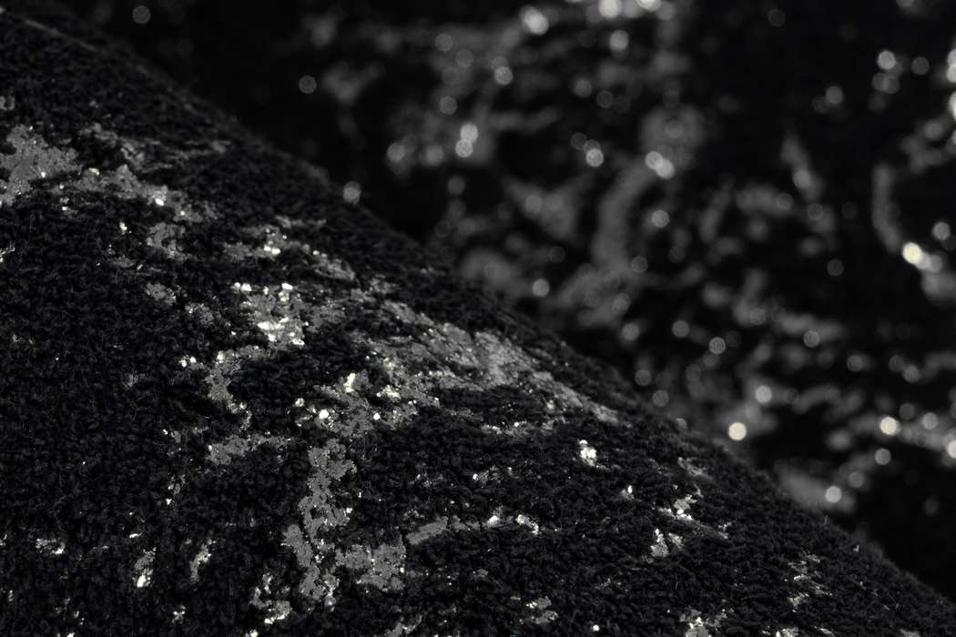 Bijou 225 zwart/zilver 200x290cm - Afbeelding 3