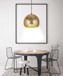 Alternative view of Hanglamp Factory Style S goud