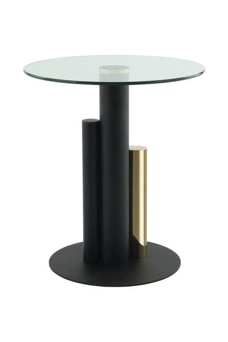 Side table Ontario 225 Gold / Clear - Afbeelding 2