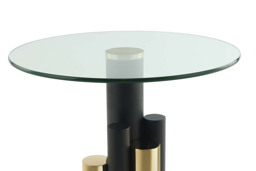 Side table Ontario 225 Gold / Clear - Afbeelding 4