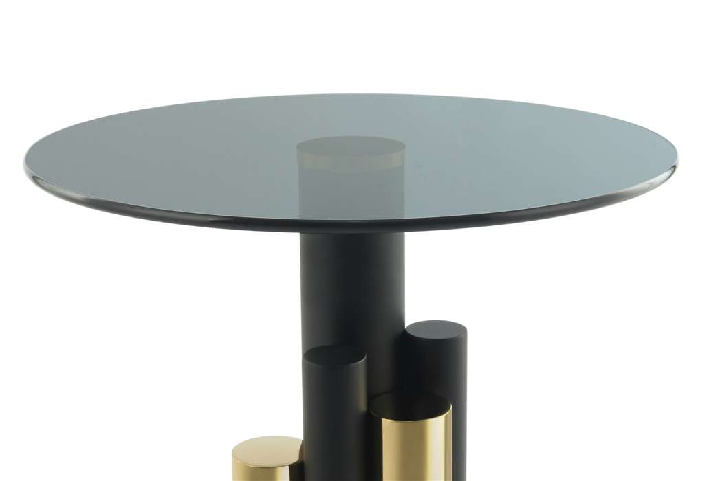 Side table Ontario 225 gold / gray - Afbeelding 4
