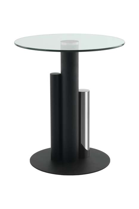 Side table Ontario 225 silver / clear - Afbeelding 2